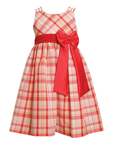 Little Lady Flannel Check Dress Wholesale Manufacturer in Europe, USA